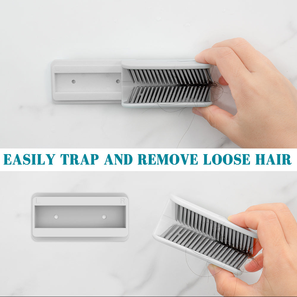 INVIHUG, Shower Hair Catcher Wall, Hair Collector for Shower Drain